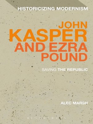cover image of John Kasper and Ezra Pound